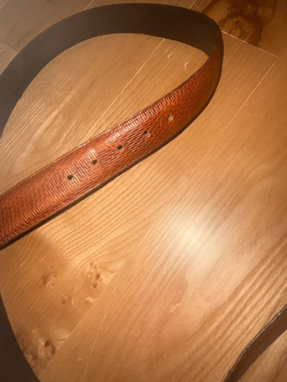 Trafalgar Men's Brown Leather Belt